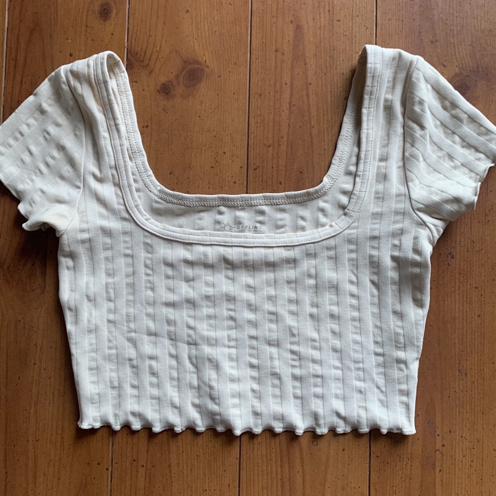aerie offline xs crop top